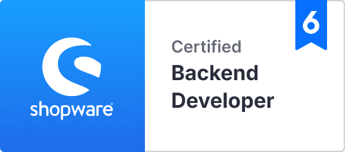 Shopware 6 Certified Backend Developer